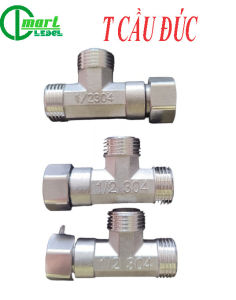 Tê Cầu T Chia Nước Bồn Cầu Ren 21 Inox