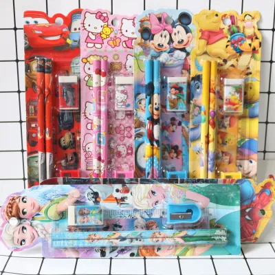 【SalesWithJoy】5 in 1 Kids Stationary Stationery Set Pencil Set Birthday Doorgift Pencil Gift School Hadiah Birthday