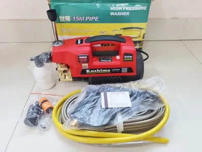 Máy rửa xe gia đình Kushima thay thế HD. 3500w Dây Đồng bảo hành 12 tháng tặng kèm đầy đủ phụ kiện
