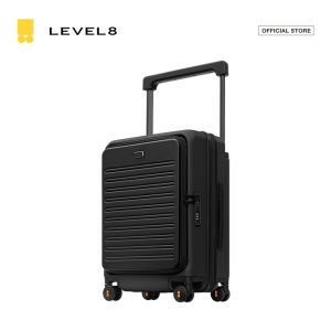 Level8 Adventure Trolley Luggage Case 20" Black