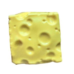 ILOIQD Realistic Cheese Squeezed Cube Super Soft Anxiety Relief Cheese Pinch Sensory Toy Yellow Cheese Stress Ball Office
