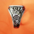 [Same day delivery] TFOE Ring Mens Pure Stainess Steel The Fraternal Order of Eagles Ring Best Gifts Size 8-13 Eagles Bull Ring  Signet Ring Kuya at Ate 1979 DEO ET PATRIA Philadelphia Eagles Ring. 
