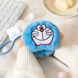 Móc khóa bông tỏa nhiệt ấm tay túi sưởi hình Doremon Hello Kitty Melody Kuromi đáng yêu - Happy Home 4U