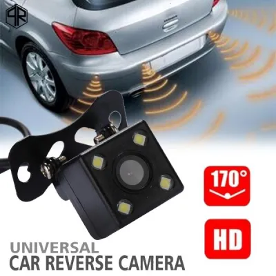 [Kho Hải Phòng] Camera Lùi Hồng Ngoại 4 Led Trợ Sáng Độ Phân Giải HD Tầm Nhìn Ban Đêm 170 Độ Cực Rộng Chống Nước