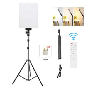 16-inch Square LED Light with 2-meter Tripod Dimmable Photography Portable Video Fill Light Studio Lighting