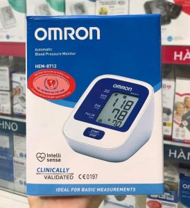 [ Bảo hành 5 năm] Máy đo huyết áp bắp tay tự động OMRON HEM 8712 - 01 bộ