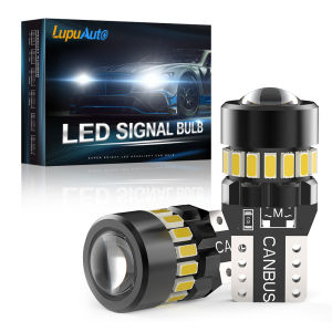 4PCS T10 LED Bulbs W5W LED CANBUS No Error 12V Car Side Interior Light 168 194 3030 SMD For BMW Super Bright Car Interior Light