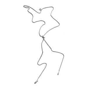 Elegant Stainless Steel Earphone Lanyard Anti Slip Clip Secure Cord for FreeClip Sports Commuting Daily Use