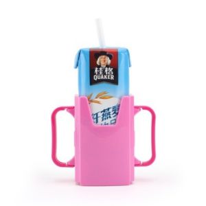 Baby Bottle Holder Kids Universal Juice Pouch Adjustable Milk Box Cup Holders Retractable Adjustable Water Cup