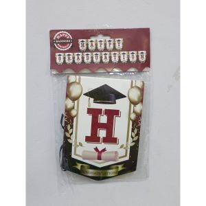 Banner Tulisan Wisuda Congratulation |  Bunting Flag Congratulation