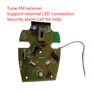 Lighting+Alarm Multifunctional Traditional Radio Coil Frequency Adjustment FM Radio Kit Student Teaching Parts