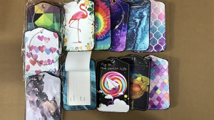 Giữ hành kẹp giữ nhãn với nhẫn thép da nhãn hành lý chủ nước kháng nhãn hành lý kẹp giữ nhãn cho hành lý