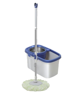 Cleaning Bucket Household Cleaning Microfiber Rotating Bucket Stainless Steel mop JC ELise