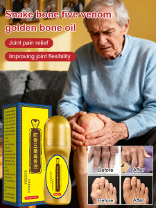 [Apply wherever it hurts] Snake Bone Five Poison Joint and Muscle Oil