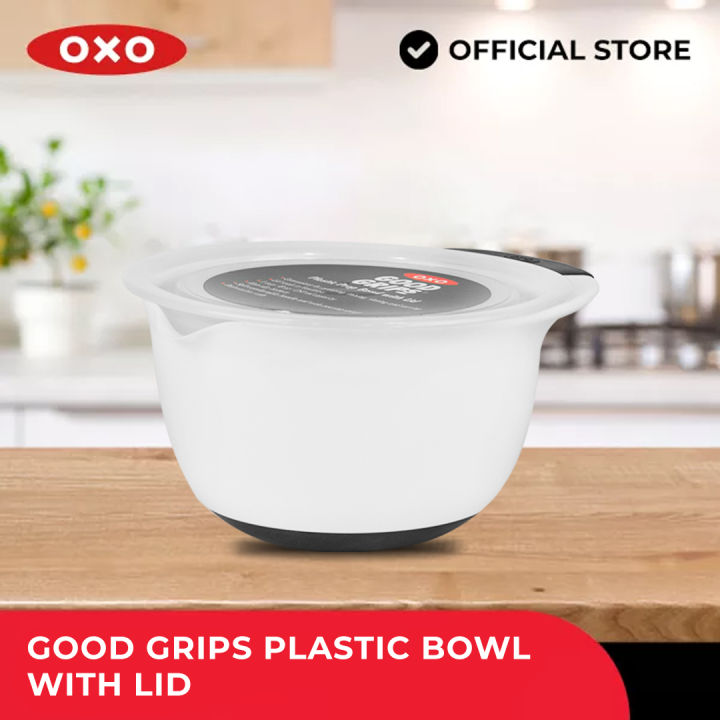 OXO Houseware Good Grips Plastic Prep Bowl with Lid (Dishwasher Safe