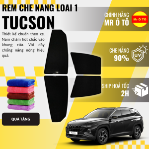 Rèm che nắng xe HUYNDAI TUCSON chuẩn khít theo từng loại xe.