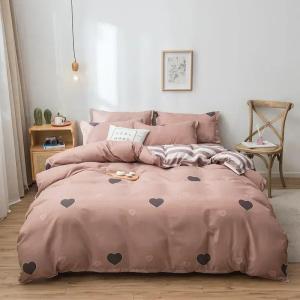 【Super low price】Cartoon Print Home Bedding Set Queen Soft Comfortable Duvet Cover Set with Sheets King Szie Quilt Covers Pillow Cases Bed Linens
