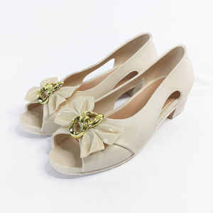 Sandal Flat Shoes Jelly Wanita Kasual Korean Style Pita Bunga Slip On Nyaman Simple COD SPT-88