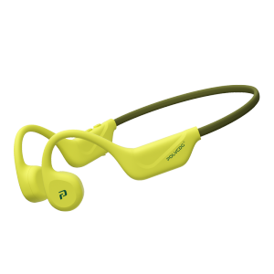 Polvcdg-X1-32GB Sports Bone Conduction Earphones Bluetooth 5.4IPX6 Sweatproof Running/Fitness/Yoga/Cycling Sports Color Earphones with Microphone