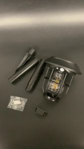 Solar Motion Sensor Led Wall Camping Lawn Lamp Decorative Lights Outdoor Tungsten Landscape Lighting Powered Walkway Yard Waterproof Garden Pathway Induction Street Light Hanging