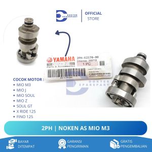 2PH NOKEN AS CAMSHAFT MIO M3 / MIO J / MIO SOUL / MIO Z / FINO 125 / X RIDE 125 / PENGGERAK KLEP
