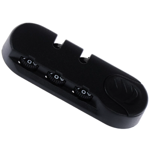 Multifuntional Black Travel Security Lock Portable Travel Lock Password Protected Lock ABS Texture Suitable for Bags