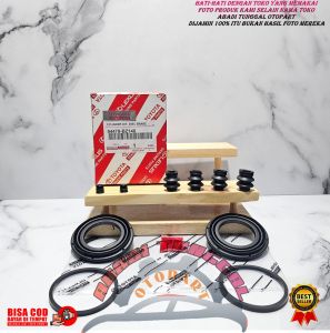 CALIPER KIT KIT REM CAKRAM RODA DEPAN TOYOTA AGYA MANUAL 1SET KIRI KANAN