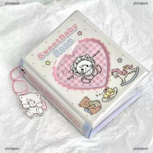 [COD] yixiayun 36 Slots Korean Cute Mikoo Photo Album 3 Inch Idol Photocard Collection Book Lomo Card Holder Photo Organizer Storage