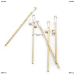 [COD] dfhws 5pcs Wooden Magnetism Fishing Rod Toys for Children Early Educational Parent-child Interactive Fishing Rod