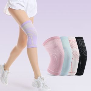 XENIA ทนต่อการสึกหรอ แผ่นรองเข่าฟิตเนส ไนลอนเทียม ดูดซับเหงื่อ ปลอกเข่าบีบอัด ขาแขนเสื้อ ตัวป้องกันข้อต่อ ปลอกพยุงเข่า ผู้หญิงผู้ชาย