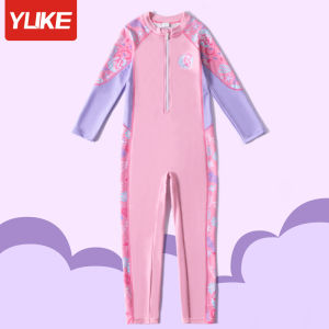 Bộ Đồ Bơi Trẻ Em YLIKE Chống Nắng Bộ Bơi Bé Gái Dài Tay Đồ Bơi Cho Bé Bộ Bơi Liền Bé Gái Dài Tay
