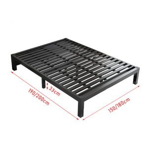 iron bed iron bed frame High load bearing High quality iron bed 60*75in King/Queen size bed frame