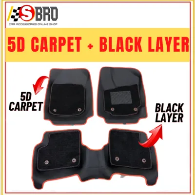 Proton X70 2018-2026 5D Carpet Car Mat Floor Mat OEM Karpet Car Floormat / TPE CARPET X50 / BOOT TRAY