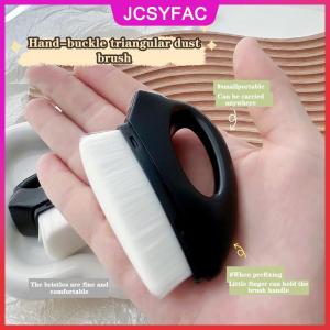 JCSYFAC Các Chuyên gia Móng Tay Nghệ Thuật Bụi Bàn Chải Tam Giác Với Bìa Ngón Tay Khóa Bàn Chải Bụi Làm Sạch Làm Sạch Bàn Chải Làm Móng Tay Công Cụ