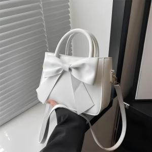 Neira-Tas selempang dan bahu wanita / Tas pita korea ribbon / Tas wanita korean style / Tas wanita kekinian