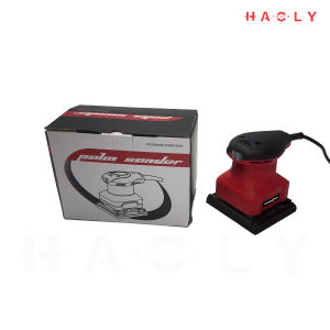 SHINING เครื่องขัดกระดาษทราย รุ่น4510 แบบสี่เหลี่ยม เครื่องขัดสี่เหลี่ยม เครื่องขัดกระดาษทรายไฟ สี แดง - ดำ