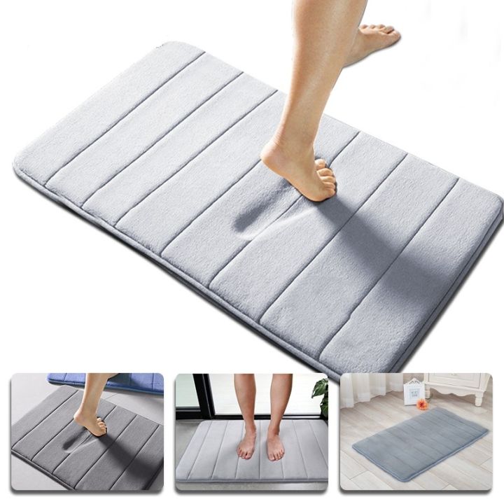 【HOT NEW】 Bathroom Rugs Memory Foam Lazada