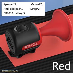 120db Electric Bicycle Horn Loud Bike Bell With Warning Sound Bike Horns With Warning Sound And Battery For Kids Scooters Bikes
