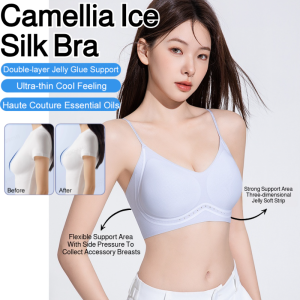 Small Bust Camellia Comfortable Bra