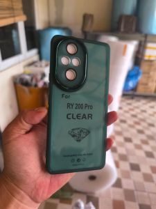 CASE HP HONOR 200 PRO SILIKON RING CAMERA SQUARE PLATING SOFT CASING