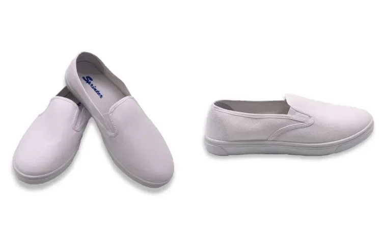 Plain canvas shop shoes