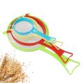 5pcs/set Multi-purpose kitchen fine mesh strainer,flour sieve/sifter,kitchen basket/colander,kitchenware,BINLU. 