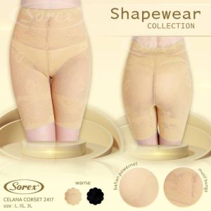 NEW ! CELANA KORSET SOREX 2417 | CELANA KORSET SOREX SEAMLESS 2417 | CELANA DALAM WANITA SEMI KORSET ANTI NYEPLAK