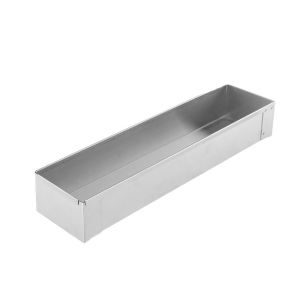 WU552 ฟลีซ แม่พิมพ์เค้กทิรามิสุ รูปสี่เหลี่ยม ดีไซน์ที่ถอดออกได้ แม่พิมพ์ขนมปัง โปรเฟสชันแนล พร้อมฝาปิด แม่พิมพ์มูส ชีสเค้ก