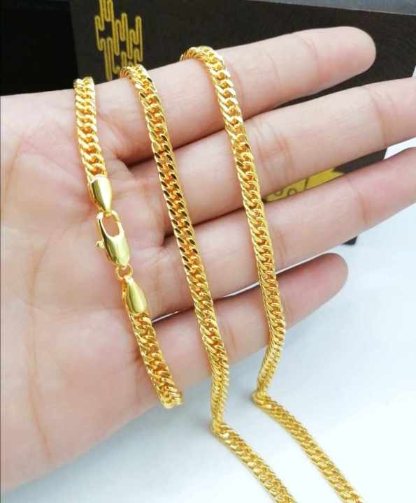 PURE REAL 24K SAUDI GOLD NECKLACE LEGIT PREMIUM