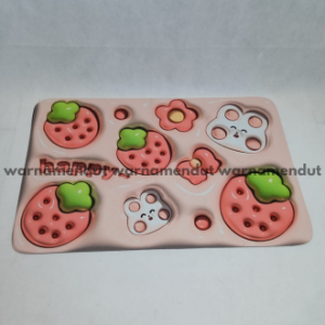 Keset Kaki Diatomite Persegi Gambar Anti Slip Karpet Lantai WMO BC123 - RANDOM