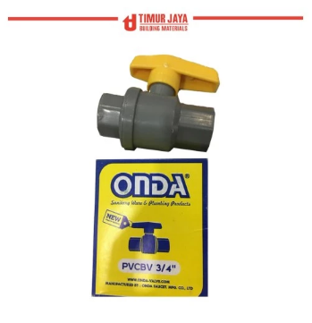 Ballvalve ONDA 3/4 inch / Stop Kran Onda / ball valve PVC