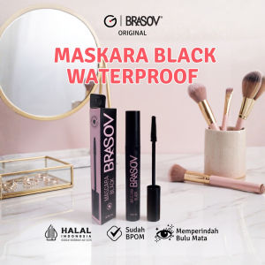 BRASOV Kosmetik / Makeup Maskara Netto 8 G BPOM Eyelash Mascara Black XX-CT Maskara Bulu Mata Eyes Waterproof Tahan Anti Air