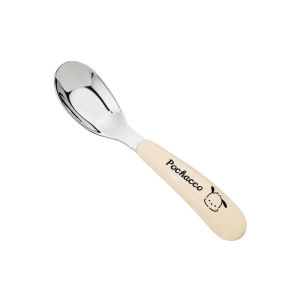 Mettle Vault Cute Pochacco Stainless Steel Spoon for Kids - Adorable Design for Feeding and Mealtime Fun