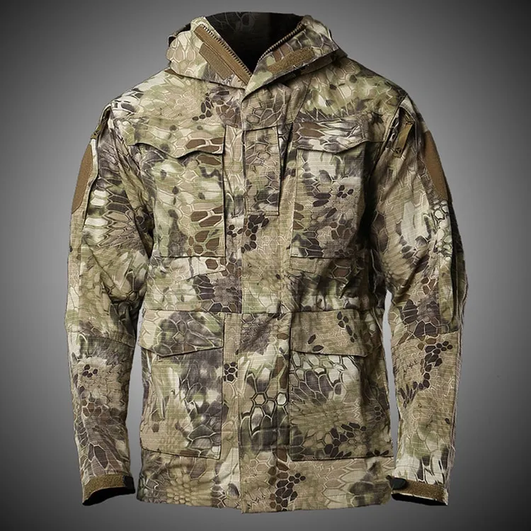 Ready Stock 】M65 Military Tactical Jackets Men Waterproof